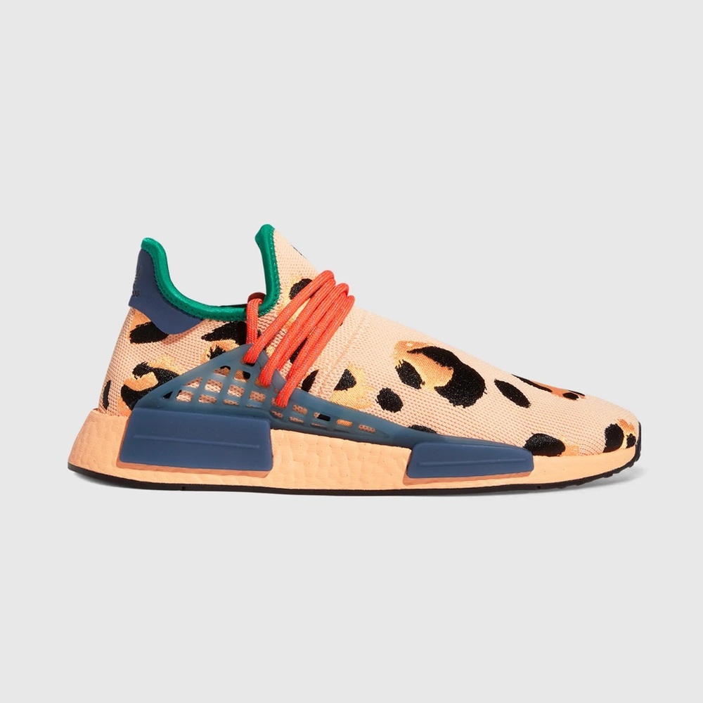 Pharrell x Adidas NMD Hu Animal Print Pulse Amber Sneakers - Picture 4 of 14